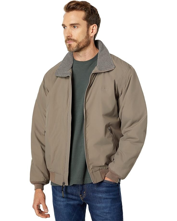 

Куртка L.L.Bean Warm-Up, цвет Taupe Brown
