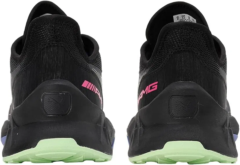 Кроссовки Puma Unisex Adult Mapf1 Amg Maco SL, Black Royal Sapphire Bright Pink — фото 4
