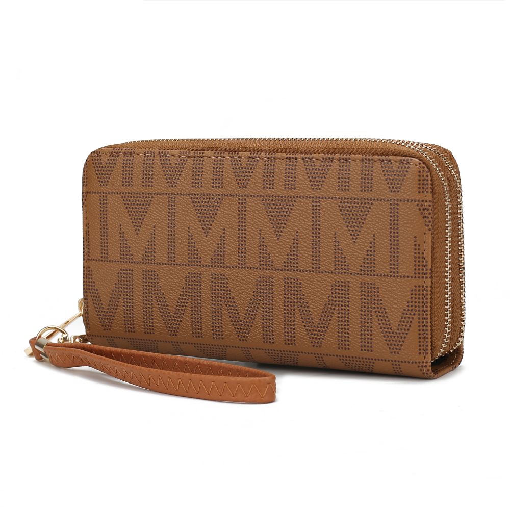 

Бумажник-браслет Danielle Milan M Signature MKF Collection By Mia K., цвет tan
