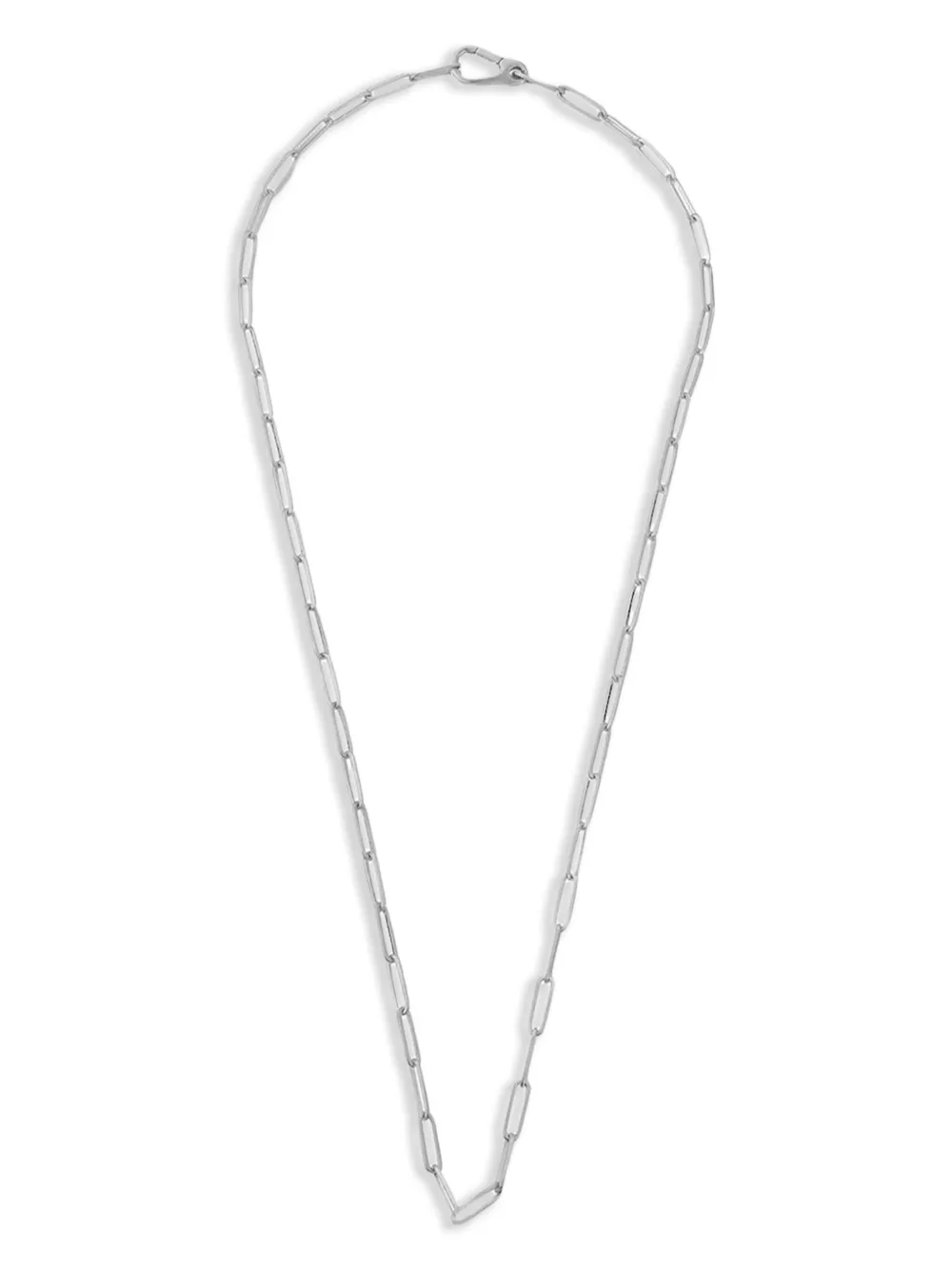 

Серебряное колье Paper Clip Mateo, серебяный
