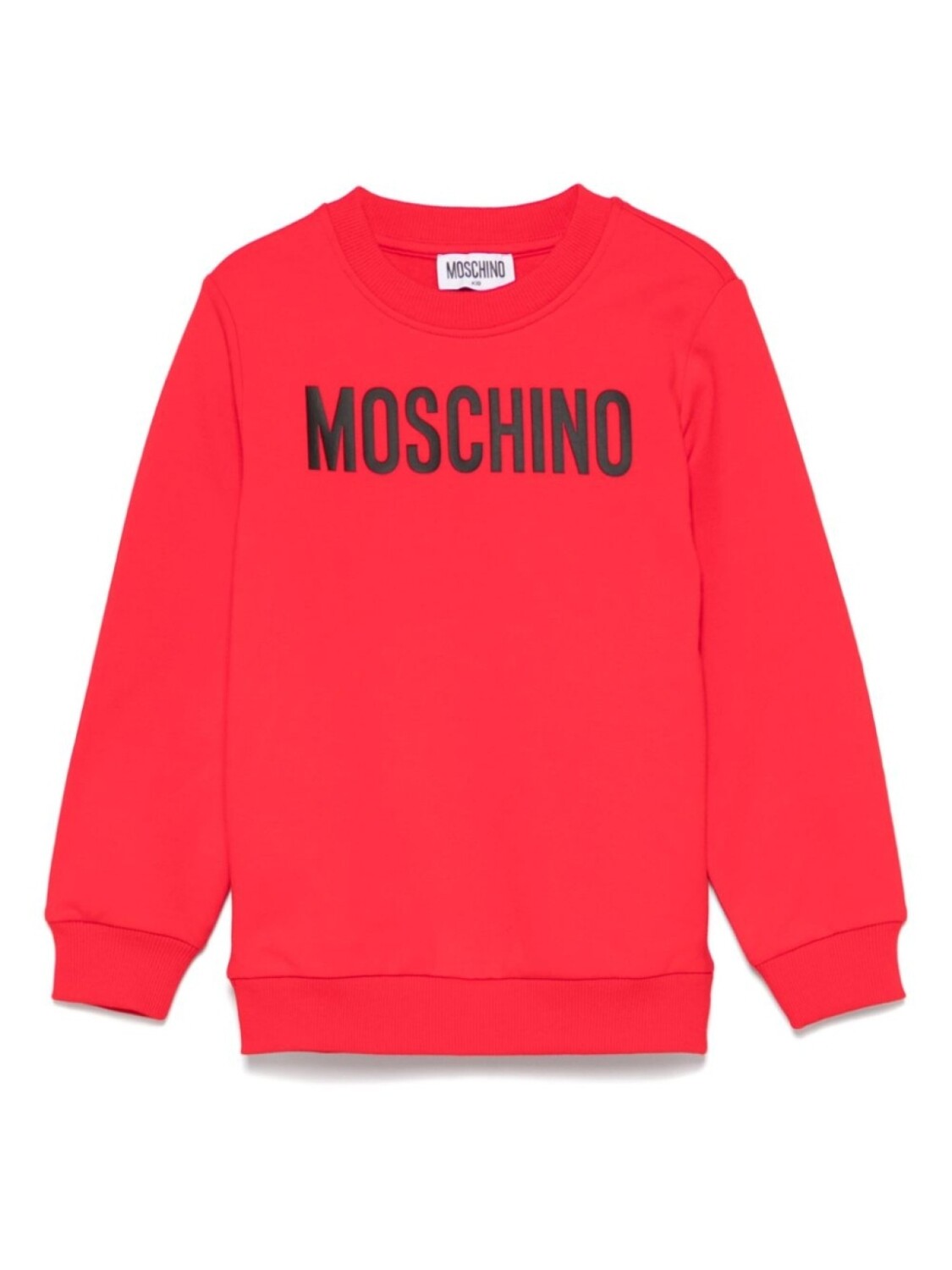 

Толстовка с логотипом Moschino Kids, красный