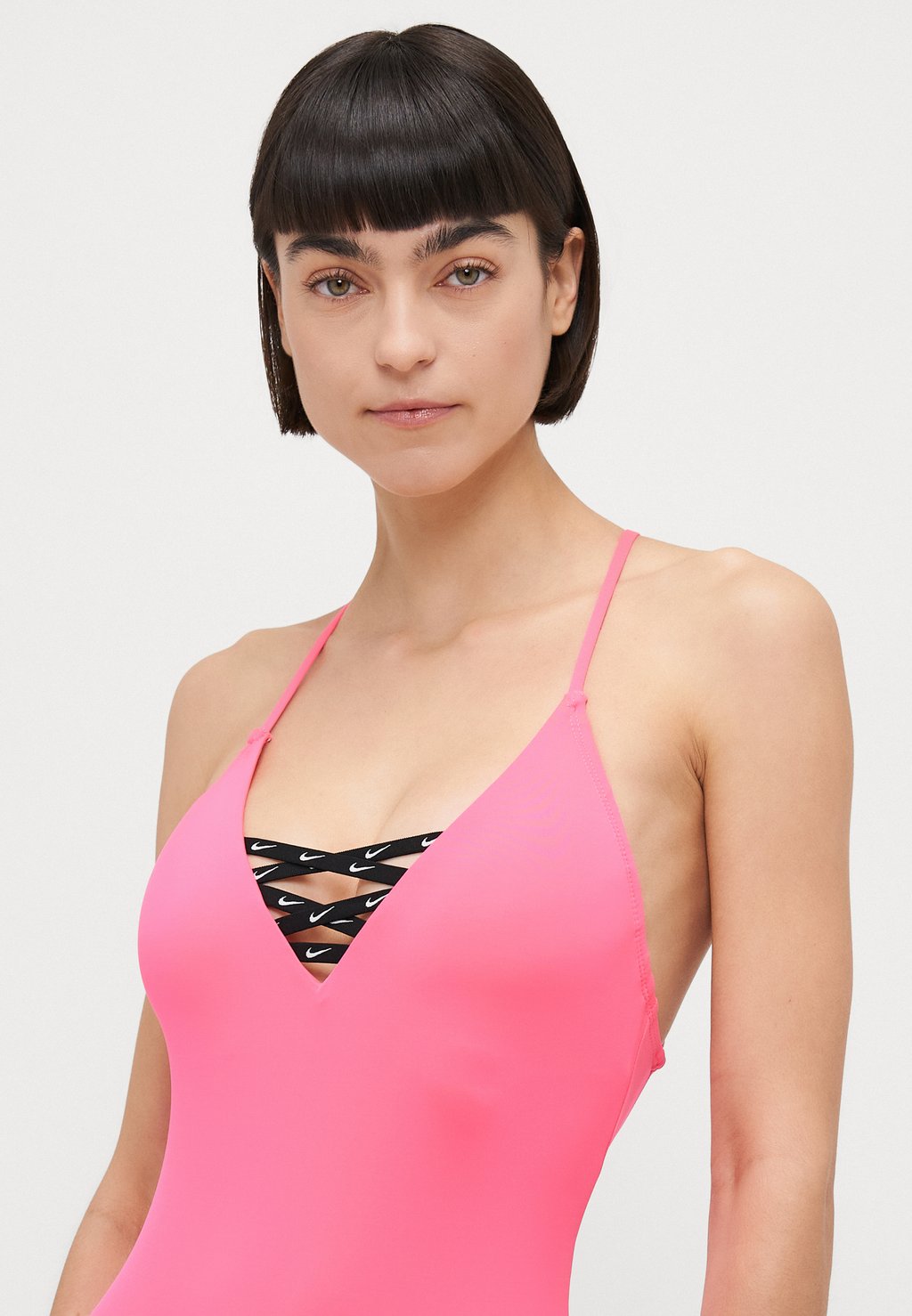 Купальный костюм CROSSBACK ONE PIECE Nike Performance, фуксия — фото 4