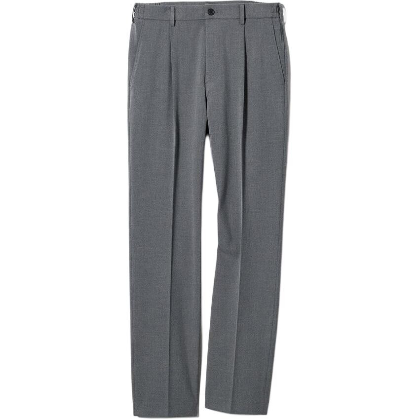 

Повседневные брюки мужские свинцово-серые Uniqlo, серый