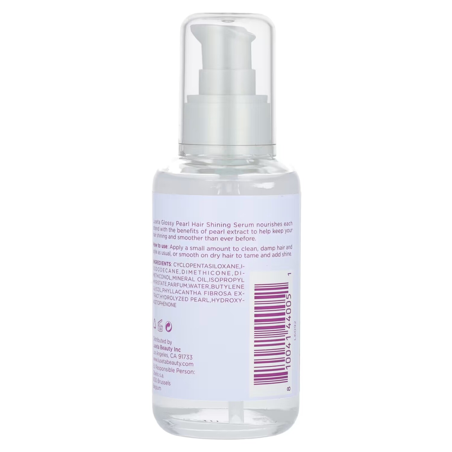 Сыворотка Luseta Beauty Glossy Pearl для сияния волос, 100 мл — фото 2