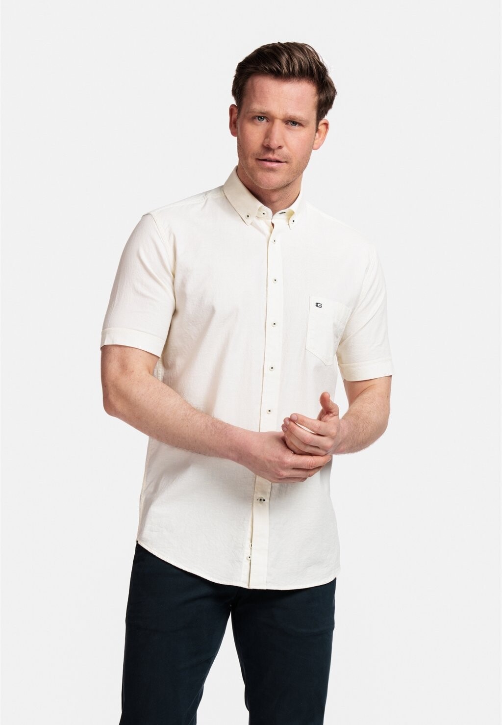 

Рубашка SOFT REGULAR FIT BUTTON DOWN GIORDANO, желтый
