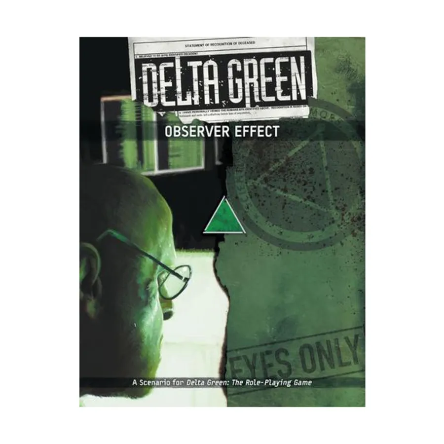 

Observer Effect, Delta Green - Core & Assorted (Arc Dream Publishing), мягкая обложка