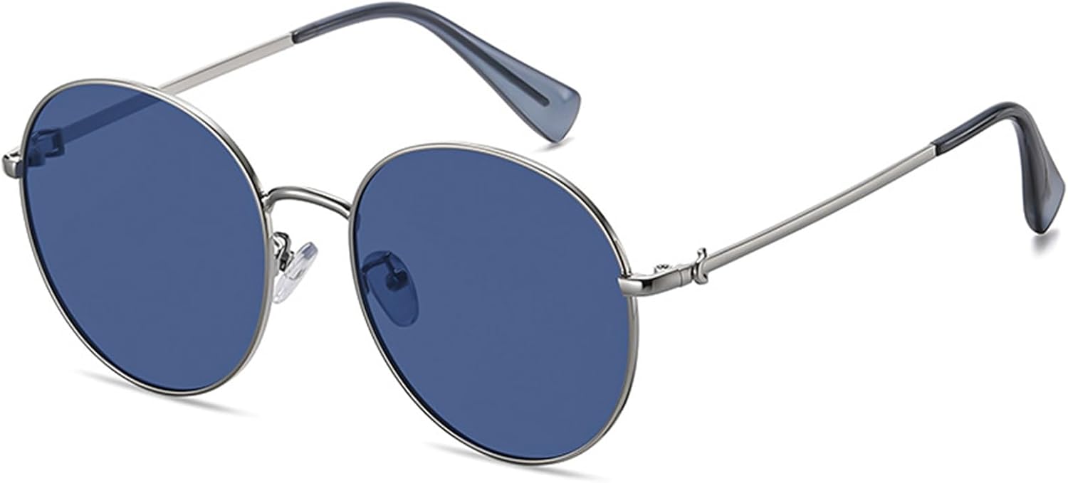 

Женские круглые поляризованные солнцезащитные очки - UV400, металлическая оправа, ретро-стиль, легкие, подходят для вождения, путешествий и активного отдыха Bubmari, D