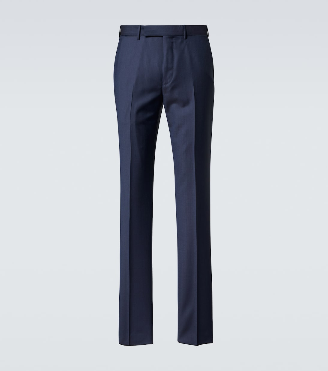 

Трофейные шерстяные узкие брюки Zegna, синий