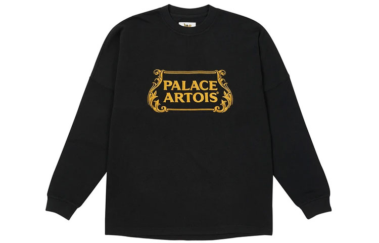 

Лонгслив X Stella Artois Drop Shoulder Long Sleeve PALACE, черный