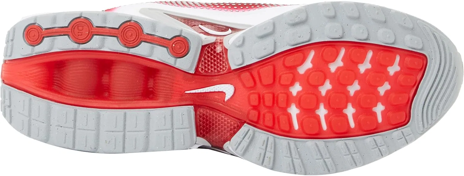 Кроссовки Nike Air Max DN SE Laser, Dark Team Red White Wolf Grey — фото 2