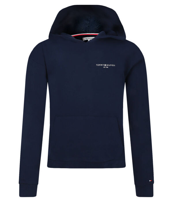 

Толстовка детская Tommy Hilfiger с надписью, синий