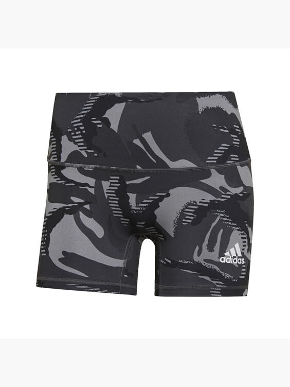 

Короткие колготки 4 дюйма с камуфляжным принтом Adidas, серый