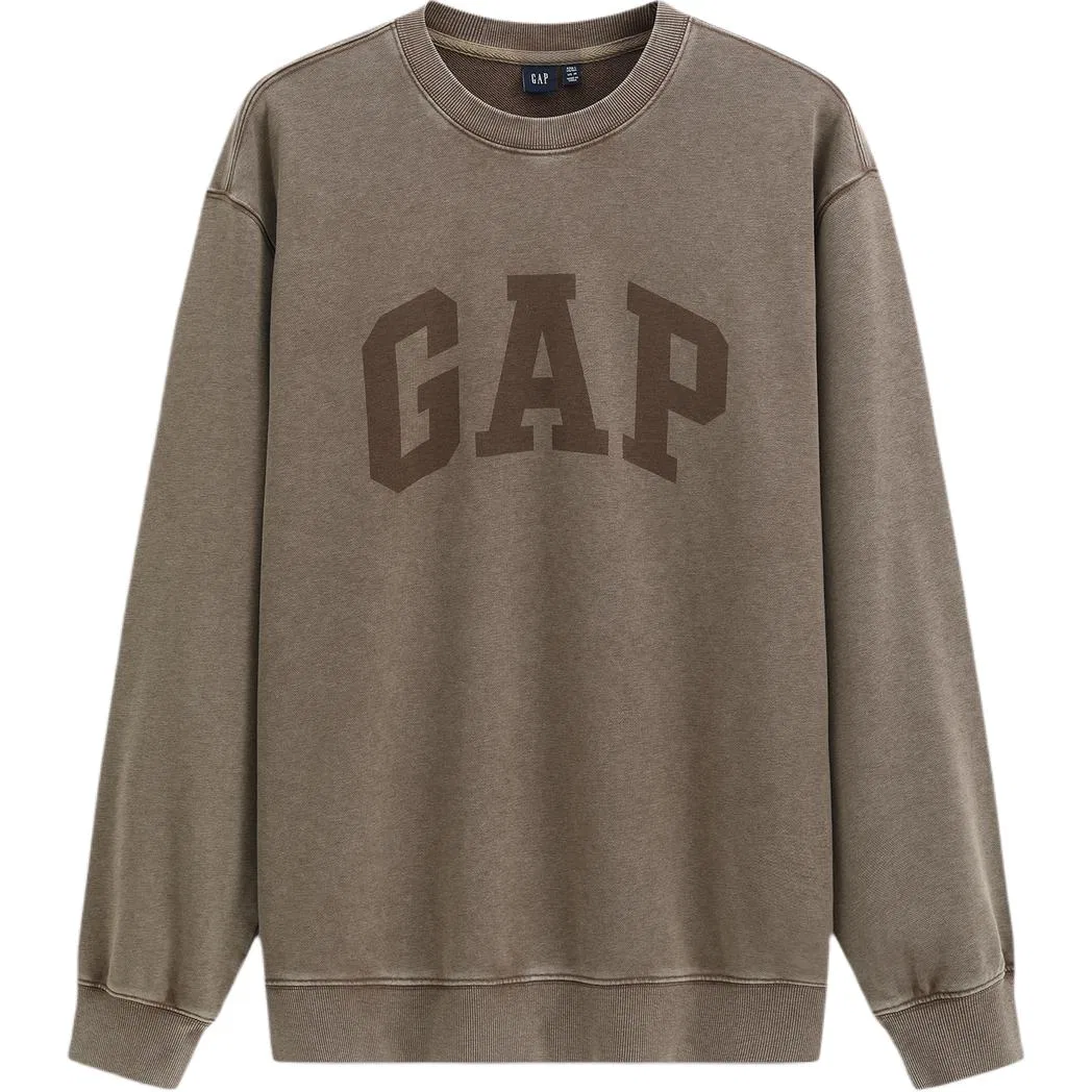 Свитшот унисекс crew neck GAP, Umber