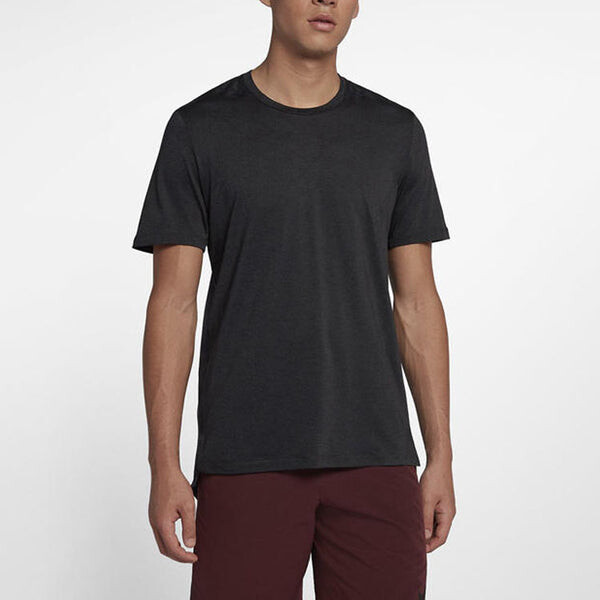 Футболка Nike Dri-Fit Solid Color Short-sleeved T-shirt 'Black', черный — фото 3