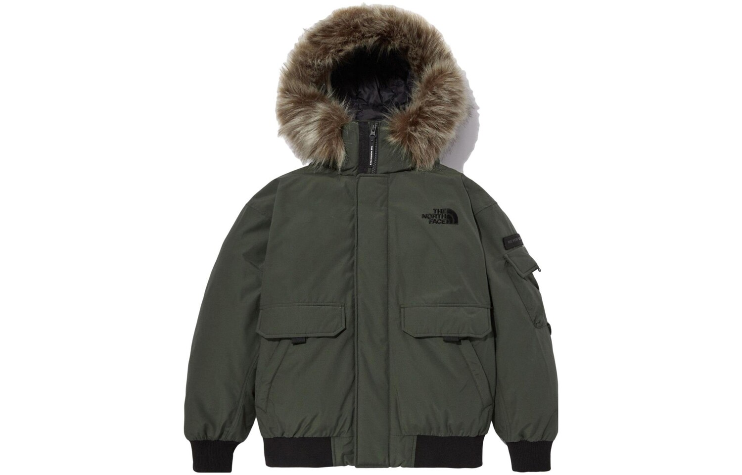 

THE NORTH FACE Мужской пуховик, цвет Army Green