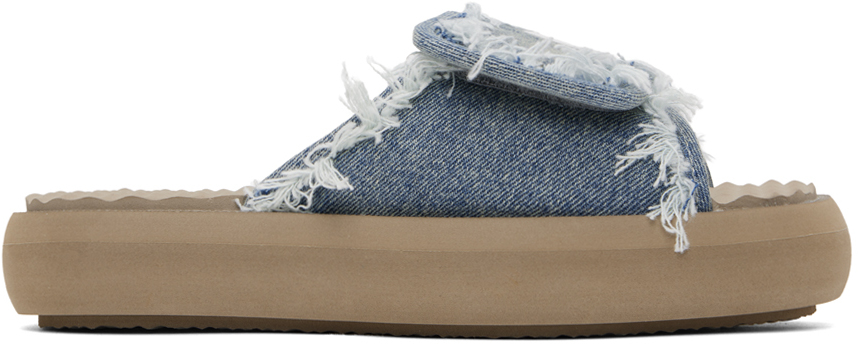 

Синие сандалии Alessa EYTYS, Denim light stone