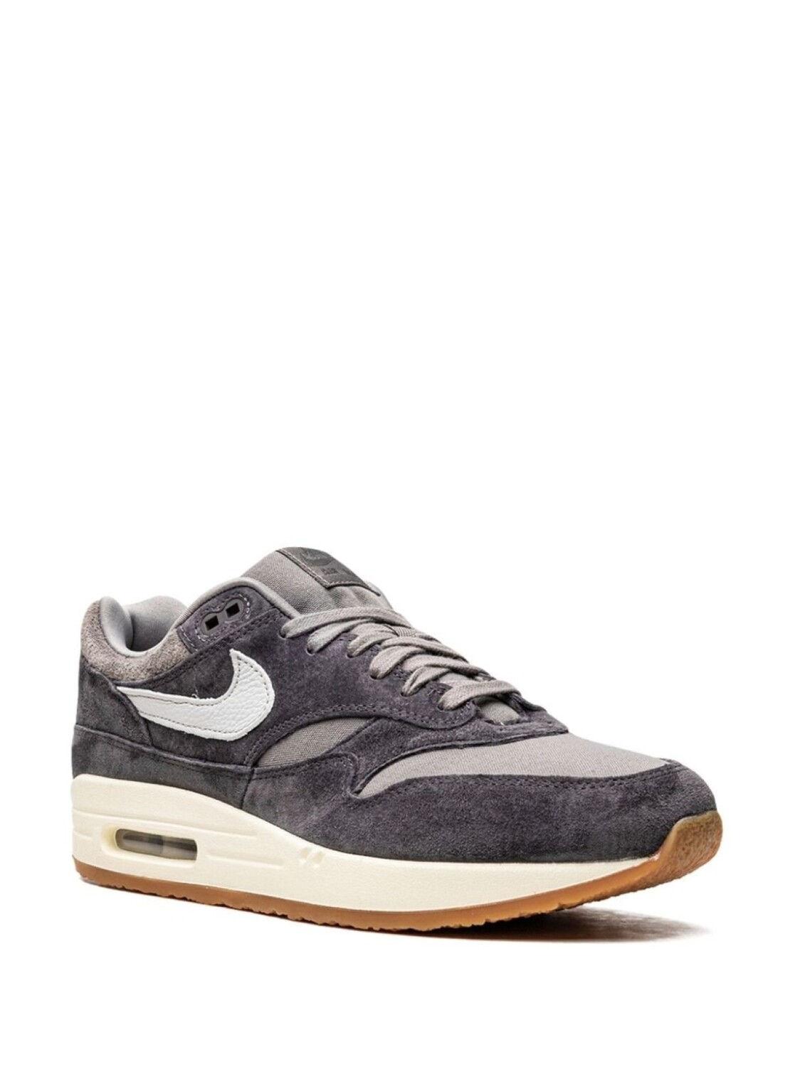 Кроссовки Air Max 1 PRM Crepe Soft Grey Nike, серый — фото 2