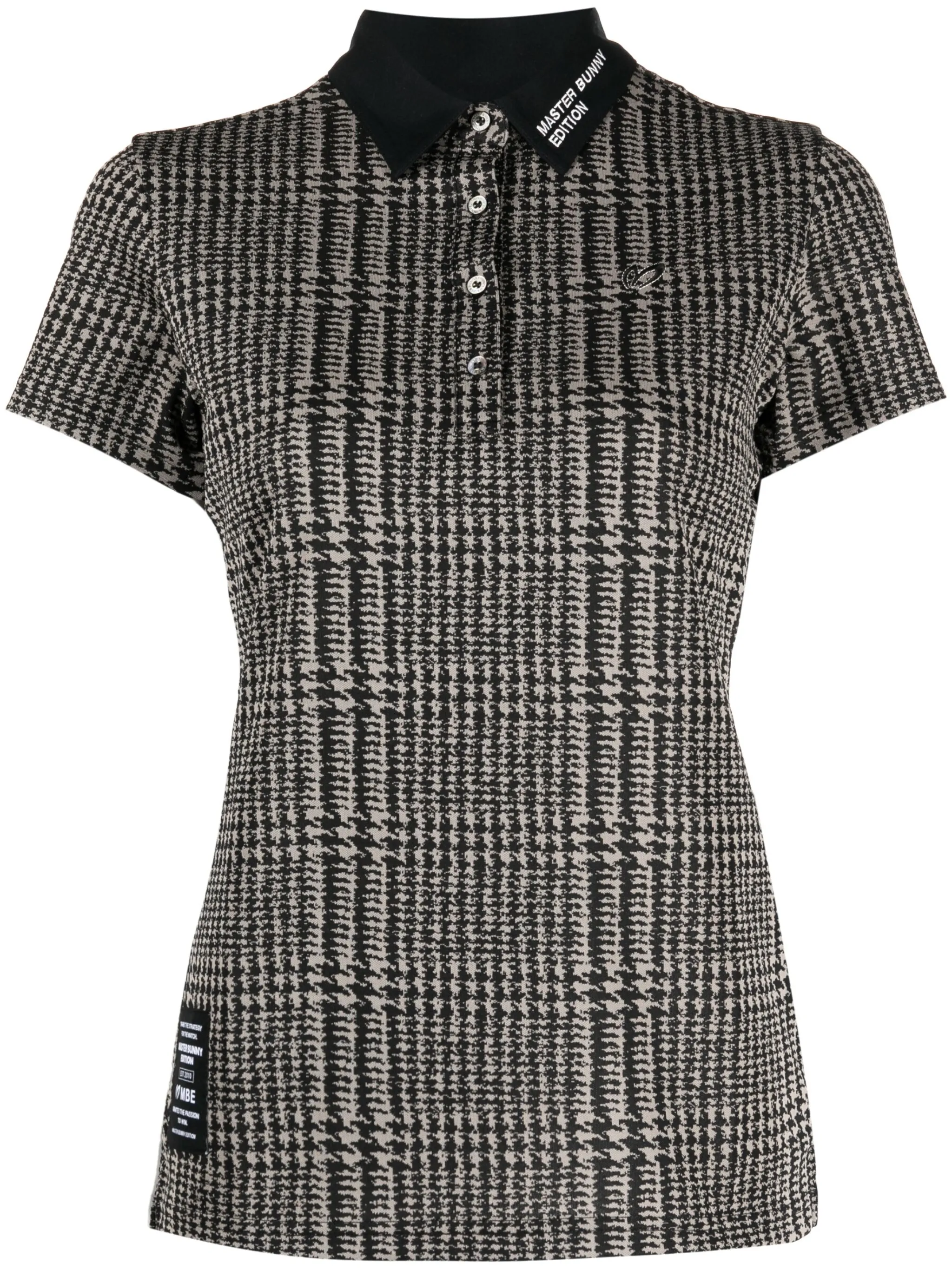 

Клетчатая рубашка поло с нашивкой-логотипом Master Bunny Edition, коричневый