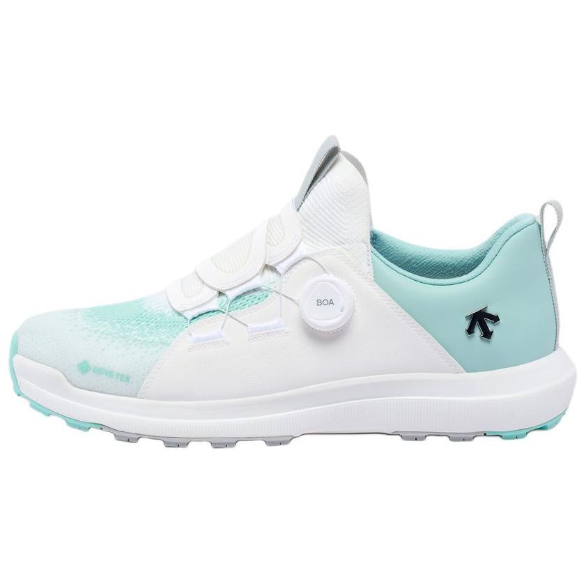 

DESCENTE Низкие противоскользящие износостойкие кроссовки для гольфа LITE GTX, мужские, белые