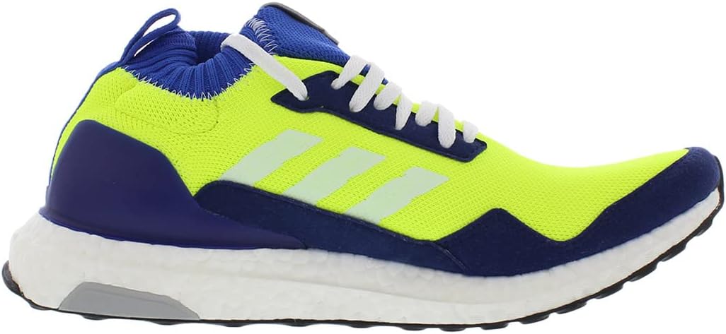 Мужские кроссовки Adidas Ultraboost DNA, синий/желтый/серый — фото 2