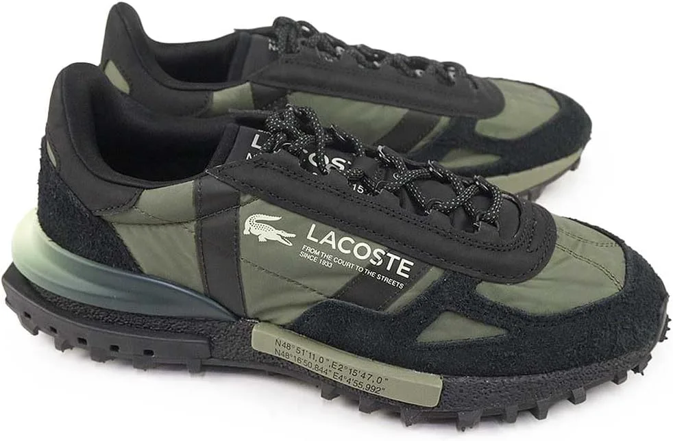 Мужские винтажные кроссовки Lacoste Elite Active 225 50SMA0080, зеленый