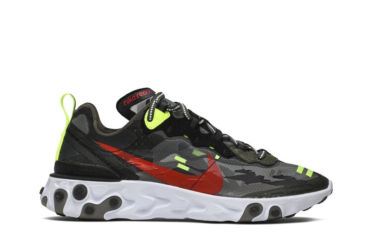 

Кроссовки Nike React Element 87 'Camo', зеленый