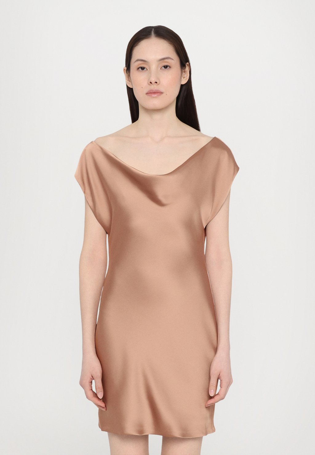 

Платье SLEEVE MARIA DRESS Norma Kamali, светло-коричневый