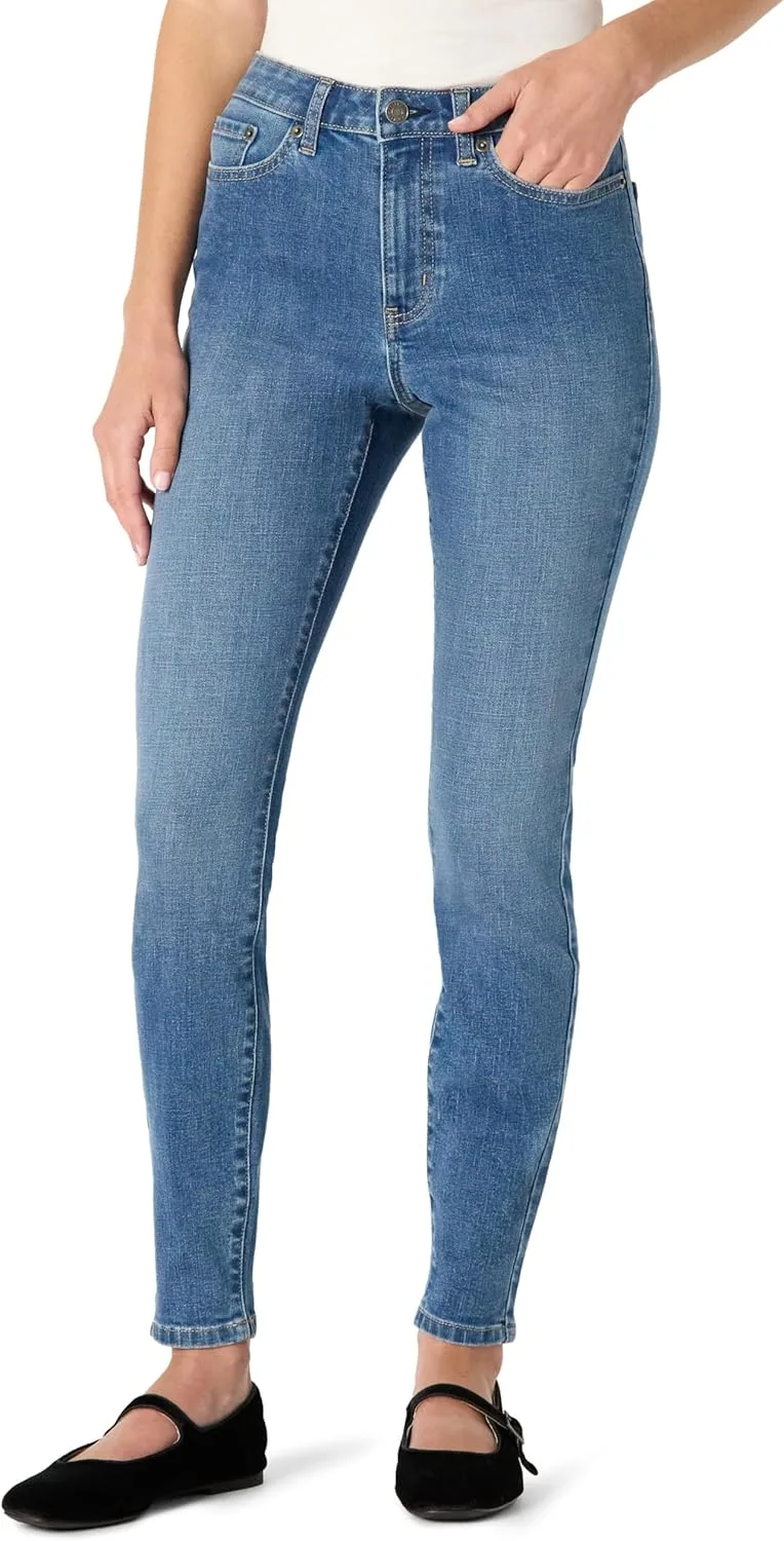 

Amazon Essentials Женские джинсы скинни с высокой посадкой