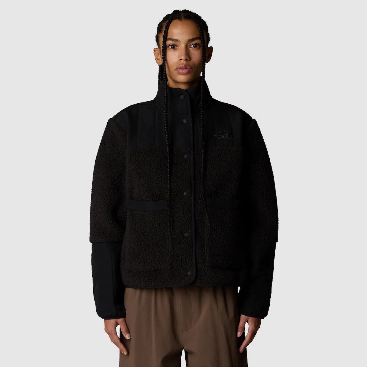 

Cragmont The North Face Женский флис, черный