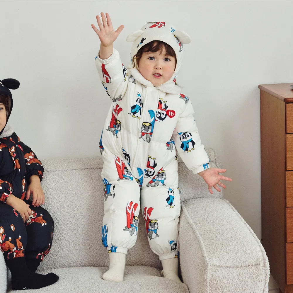Детский утеплённый боди из синтетики Tuppy айвори от Rototobebe