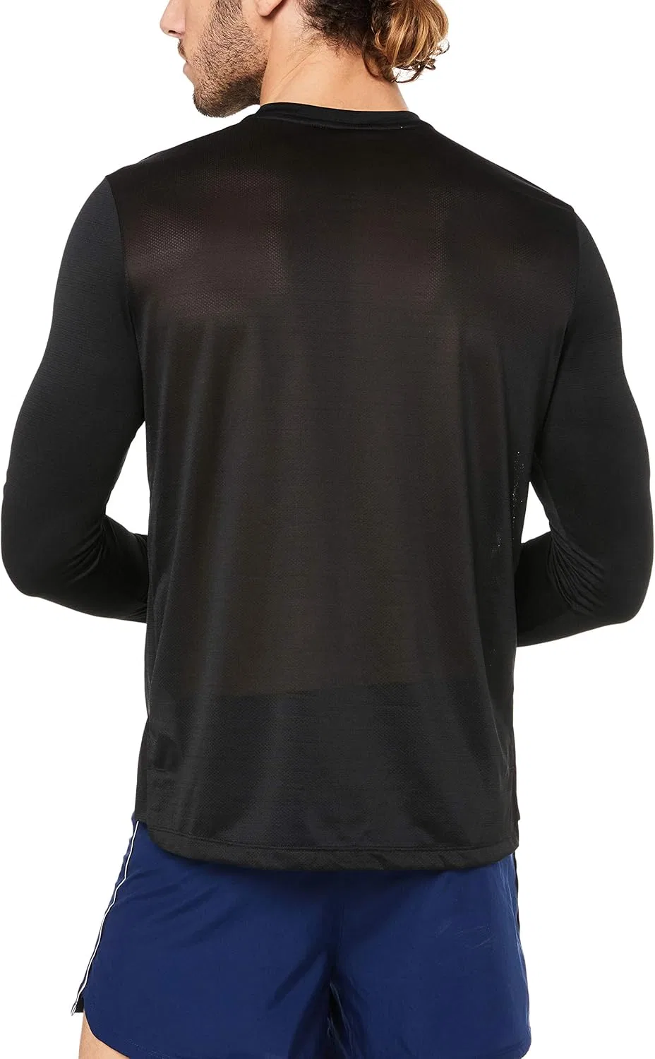 Мужская футболка Nike NK Dry Miler, размер M, размер L., черный — фото 2