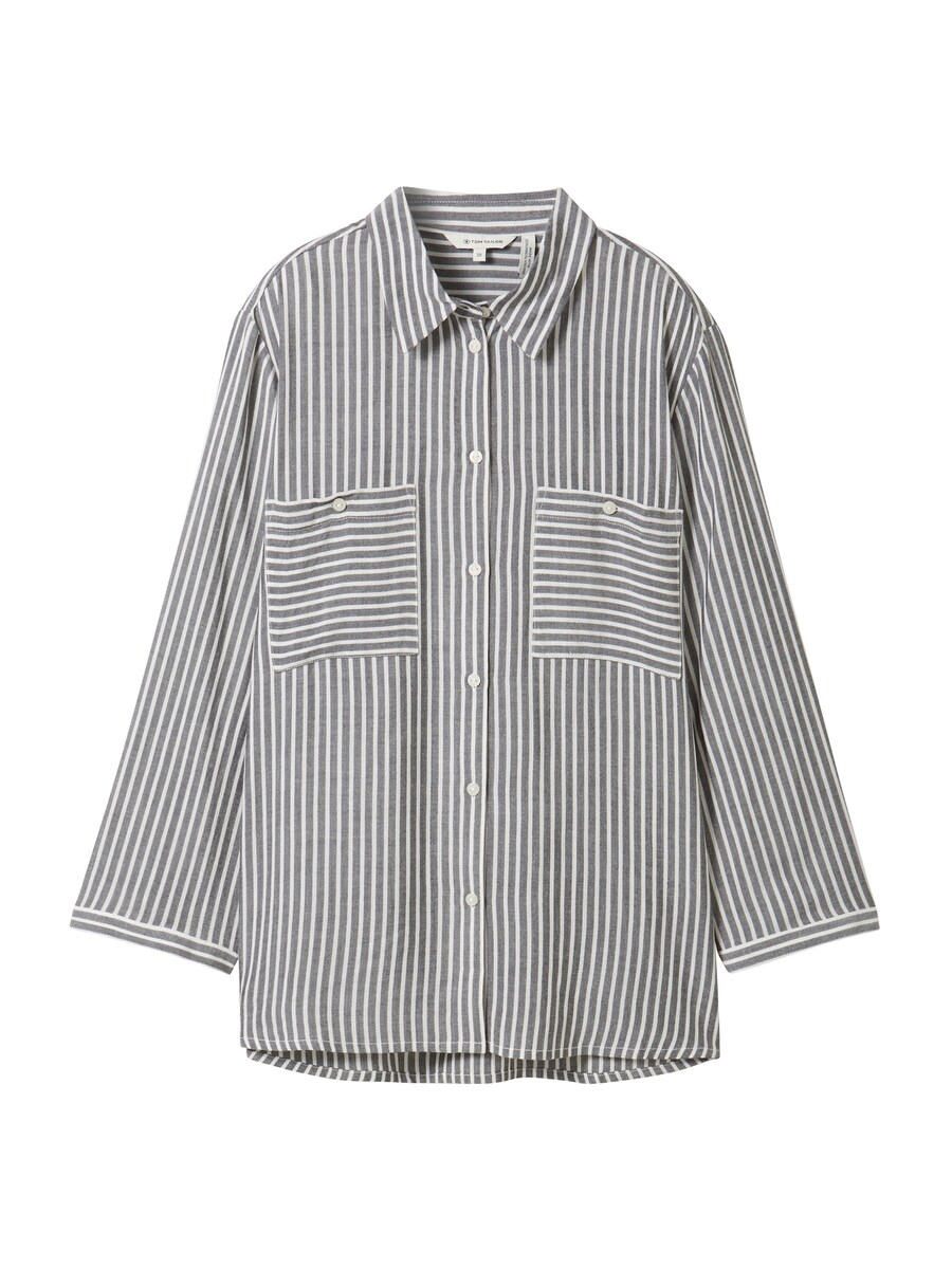 

Рубашка TOM TAILOR Blouse, пятнистый синий