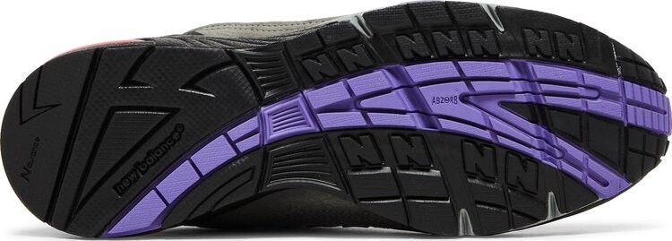 Кроссовки Palace x Wmns 991 Made in England 'Black Ultra Violet', фиолетовый — фото 4