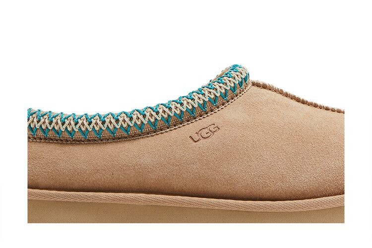 Шлепанцы UGG Wmns Tasman Slipper Driftwood White Pepper, желто-коричневый — фото 2