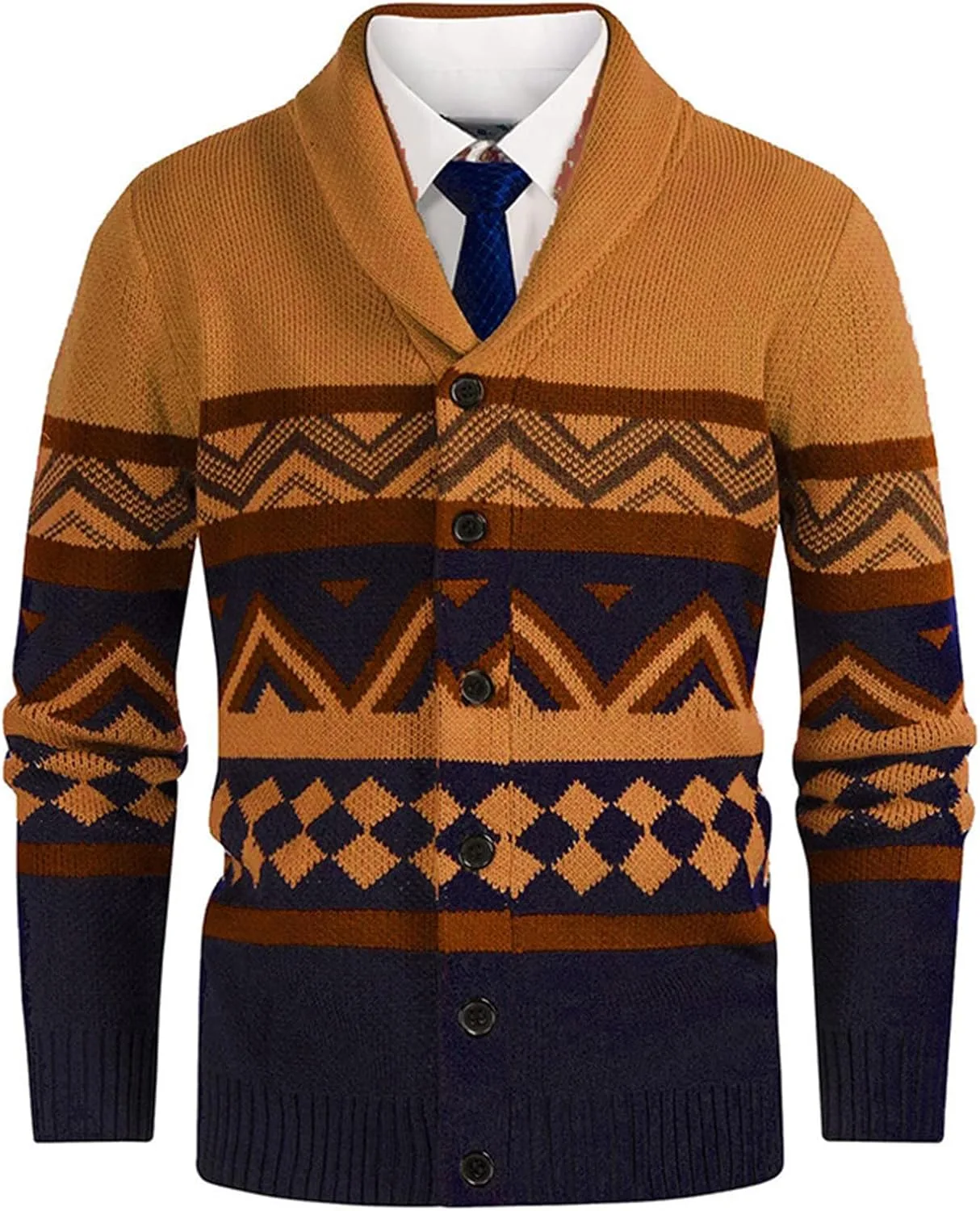 

Свитер мужской с длинным рукавом Slim Fit