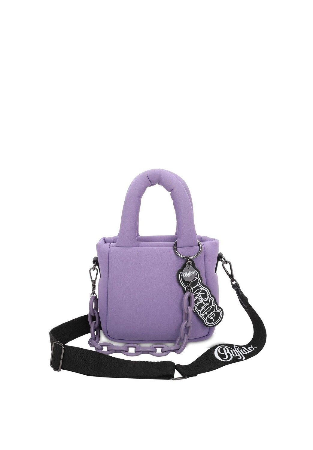 

Сумка Boxy04 с ручкой и съемной цепочкой Buffalo, цвет Lilac