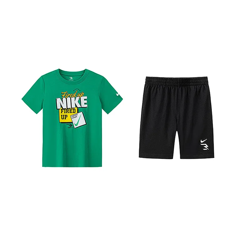 Детская спортивная одежда Casual с круглым вырезом Nike, Deep Mint