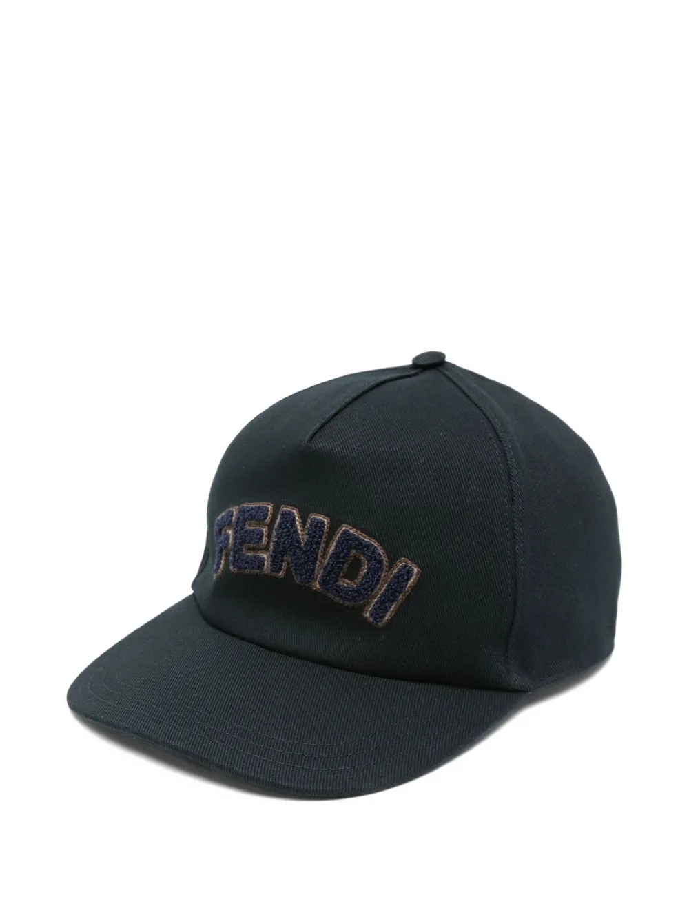 

Бейсболка с вышитым логотипом FENDI, синий