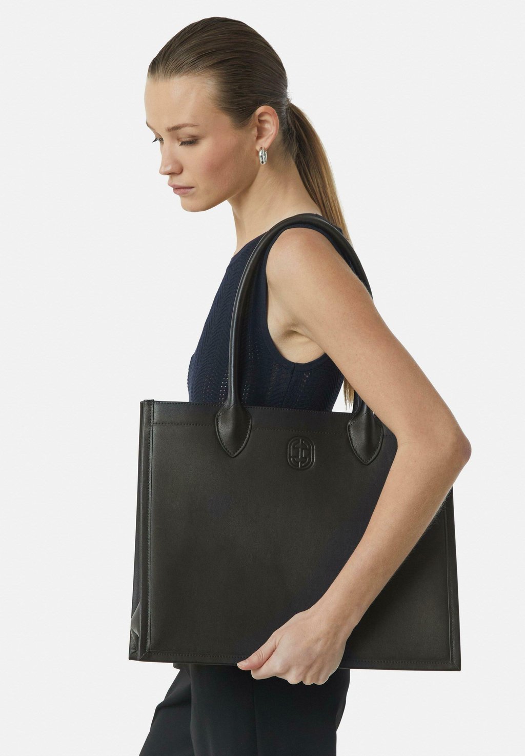 

Сумка-тоут SHOPPER comma, черный