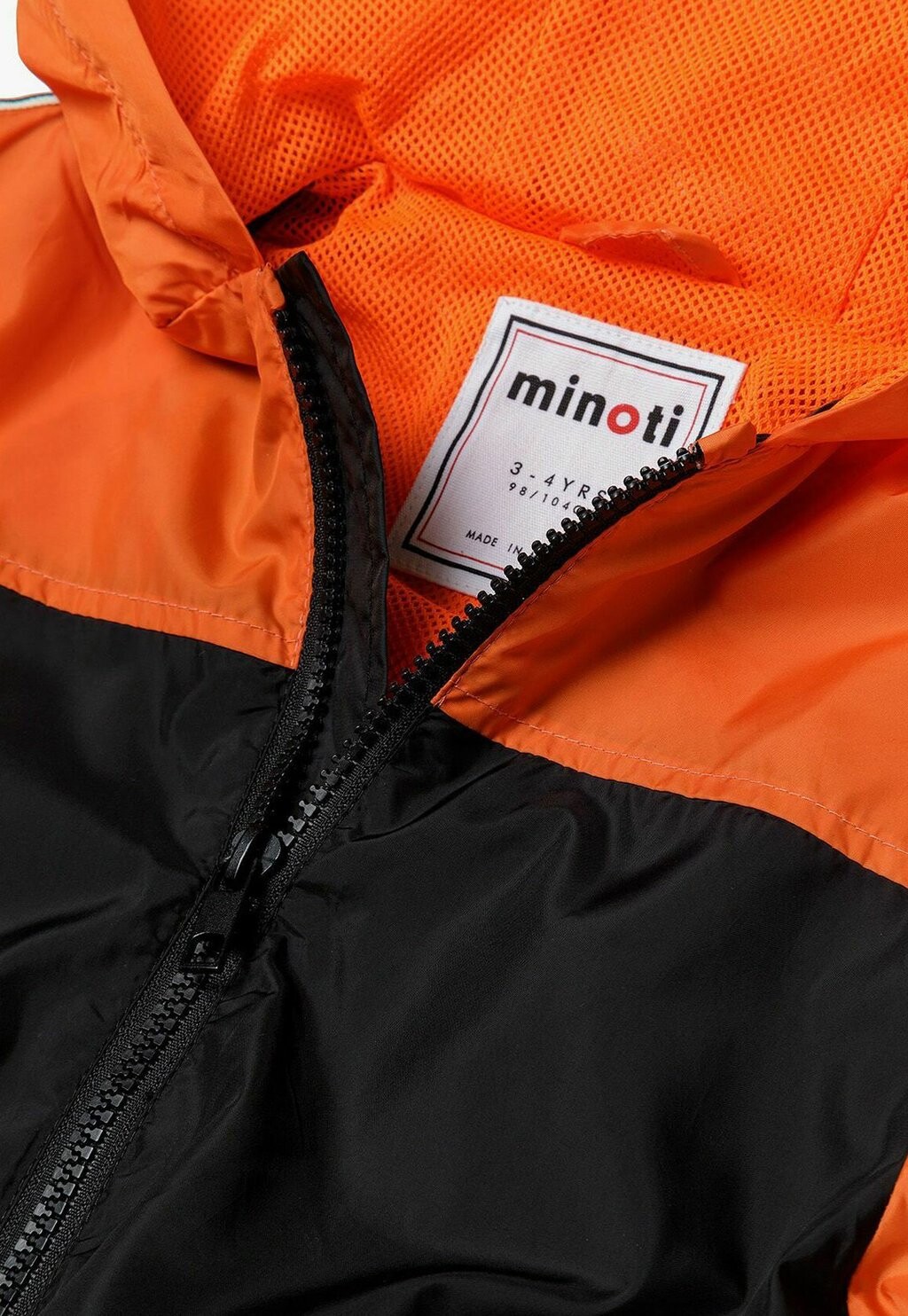Куртка демисезонная WITH HOOD MINOTI, цвет orange — фото 4