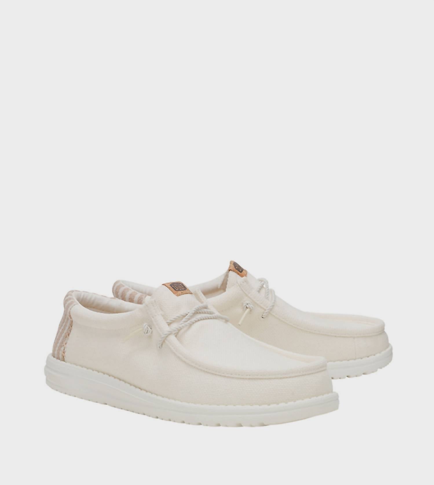 

Мужские слипоны Wally Resort, белые/разноцветные Hey Dude, белый/мультиколор