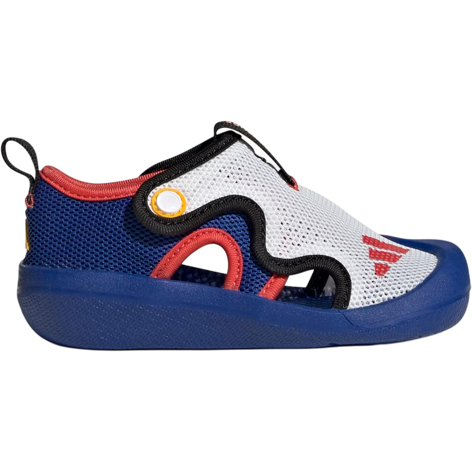 Adidas Altaventure нескользящие амортизирующие низкие детские ботинки blue white infant and toddler — фото 3