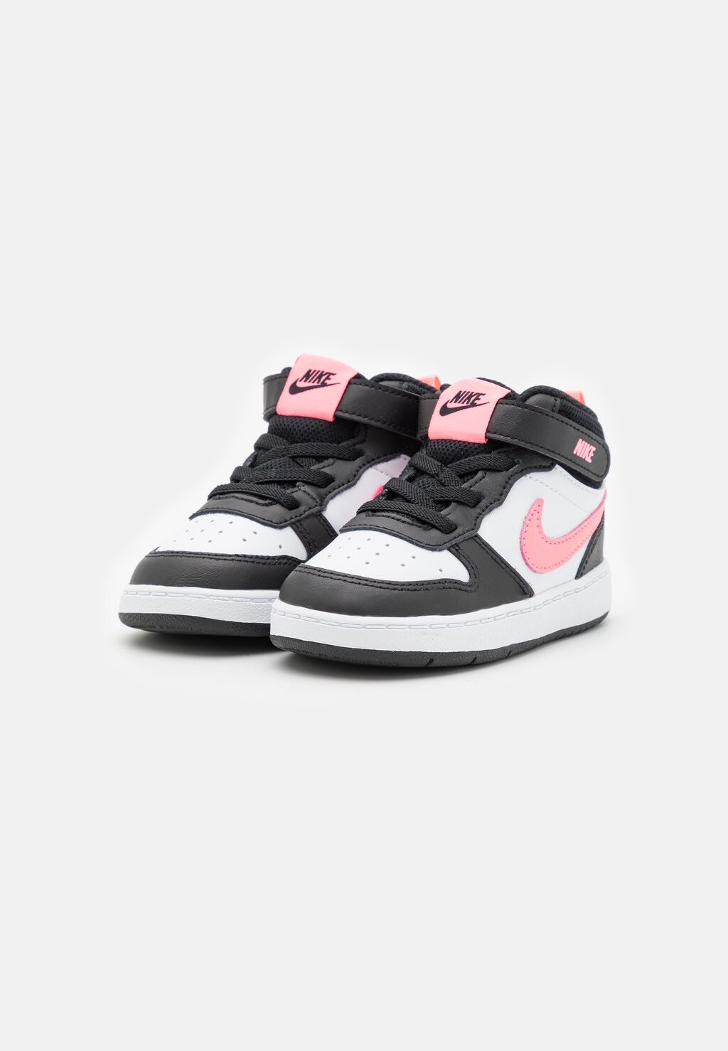 Кроссовки высокие COURT BOROUGH MID UNISEX Nike Sportswear, цвет black/sunset pulse/white — фото 2