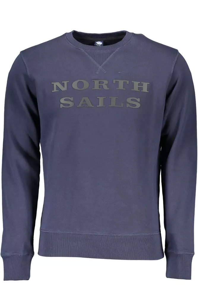 

Синий хлопковый мужской свитер North Sails