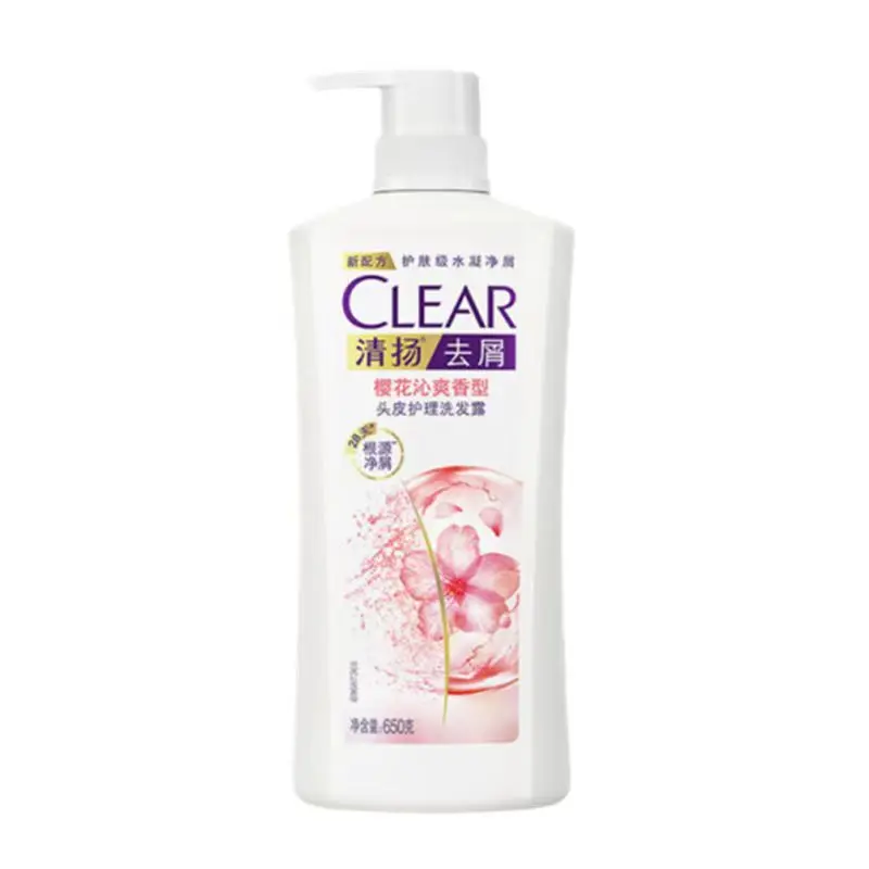 

Шампунь Cherry Blossom Hydrating Dandruff Treatment ароматический очищающий 500г/500г*2/500г*3/750мл CLEAR