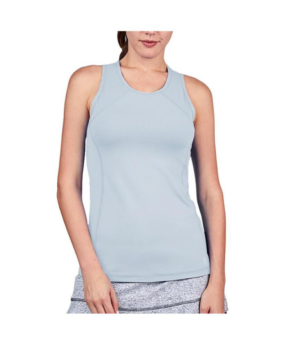 

Женская теннисная майка с УФ-защитой Sofibella, Stone