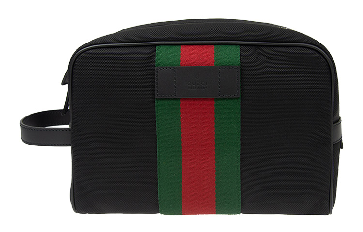 

Gucci Сумка из канваса и кожи, косметичка, клатч, мужская, черная