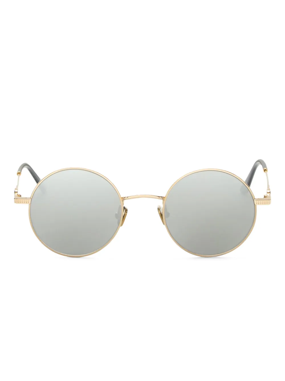 

Солнцезащитные очки в круглой оправе VALENTINO GARAVANI EYEWEAR, золотой