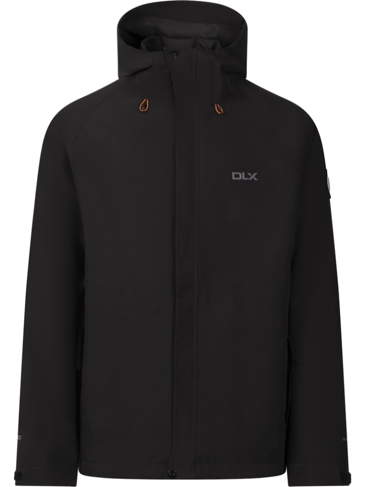 

DLX Куртка-дождевик Frederic Rainwear 3 в 1, черная