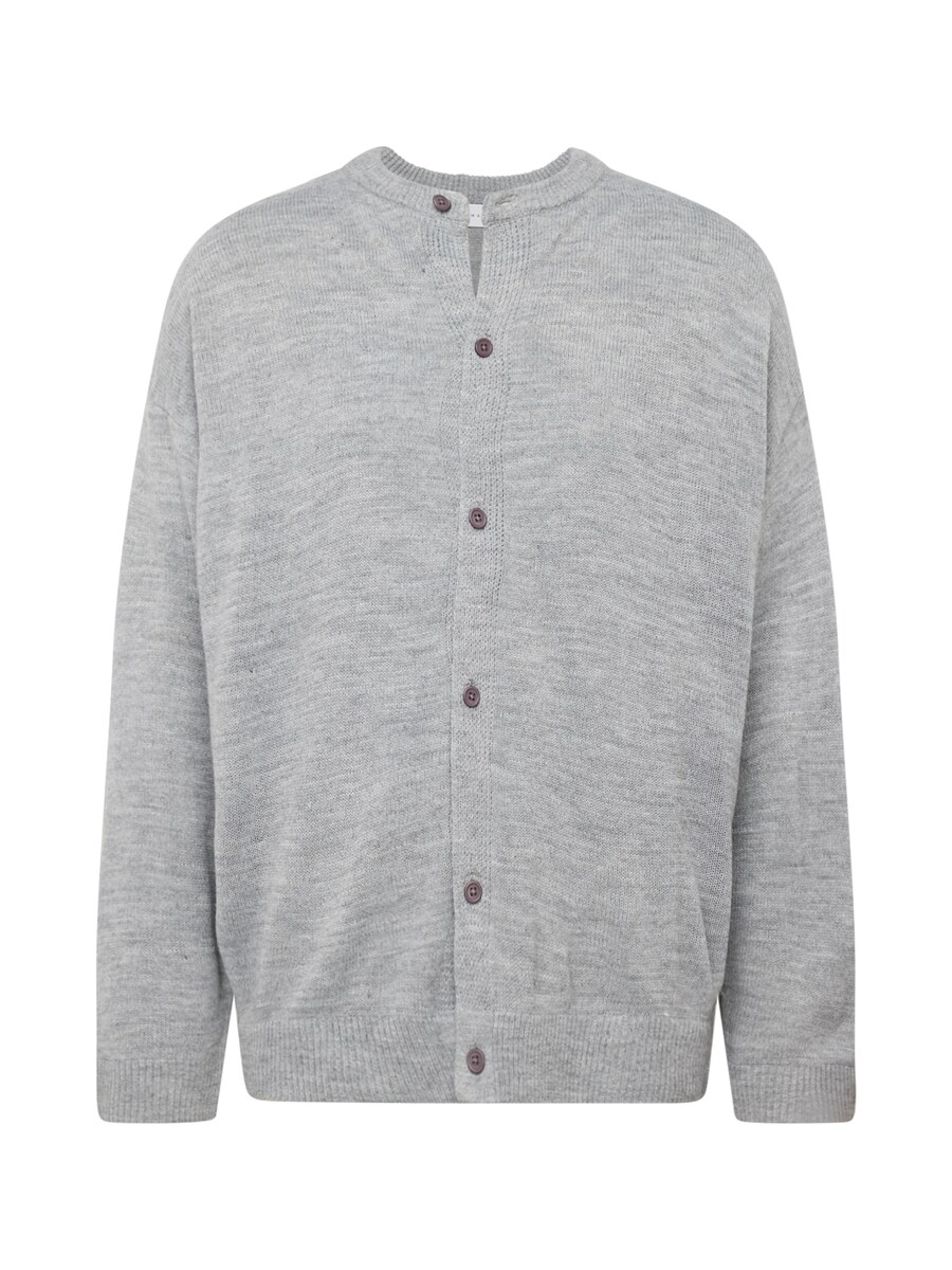 

Вязаный кардиган TOPMAN, пятнистый серый